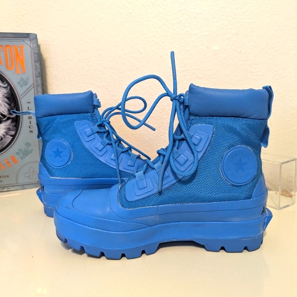 Converse Shoes - Converse Blue High-Top Sneakers